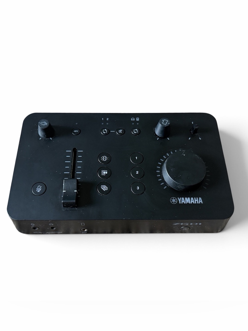 Yamaha ZG01 Gaming Streaming Audio Mixer - Black OBS Streamlabs Headsets Mics